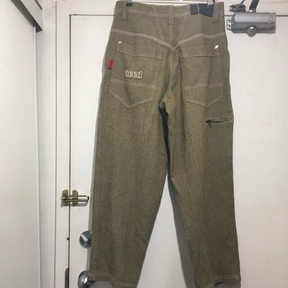 VINTAGE HOOD WIDE LEG PANTS SIZE 32 - Picture 4 of 10